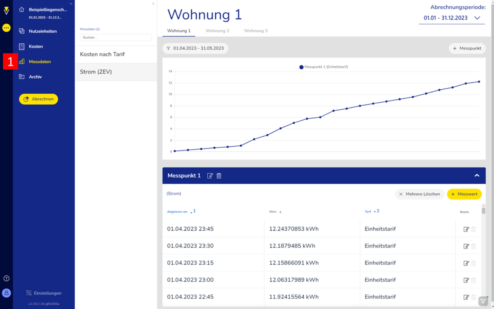 Csv import messdaten kontrolle