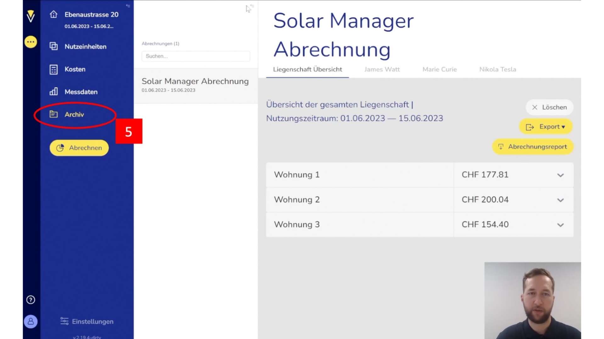 Slide 7/8 Import Daten aus Solar Manager